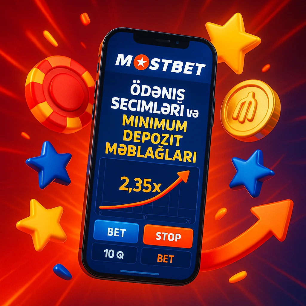 MostBet Ödəniş Seçimləri və Minimum Depozit Məbləğləri