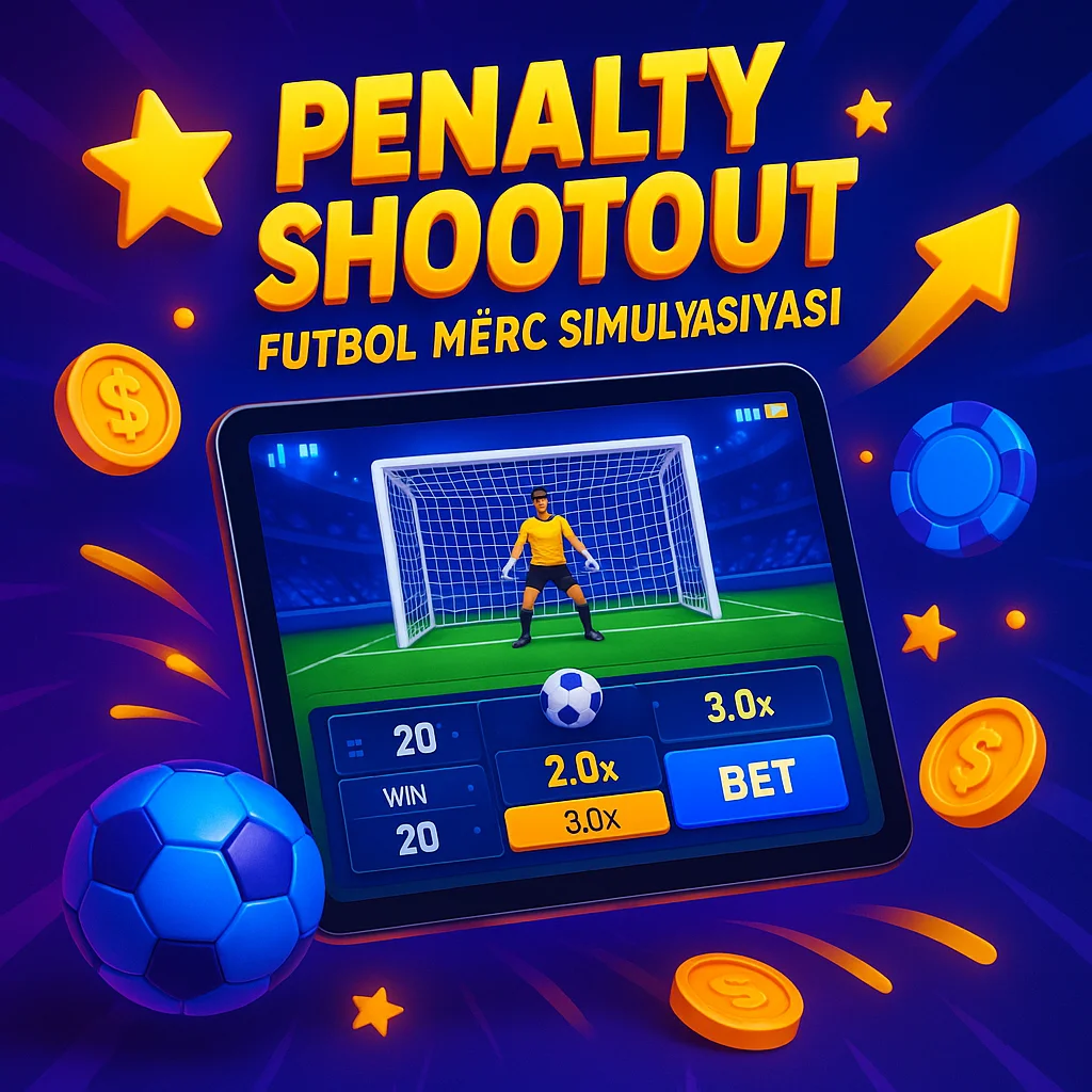 Penalty Shootout: Futbol Mərc Simulyasiyası
